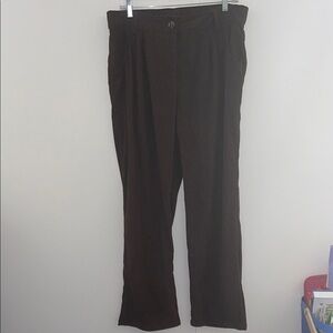 Halara Brown Cord Dress Pants